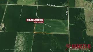 8032 Acres Clay County Nebraska Pivot Irrigated Land [upl. by Gregorius]