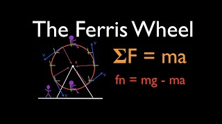 Newtons 2nd Law 6b of 21 The Normal Force The Ferris Wheel [upl. by Yborian962]