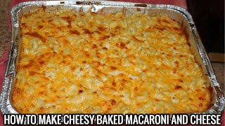 THE EASIEST AND CHEESIEST MACARONI AND CHEESE RECIPE [upl. by Mojgan13]