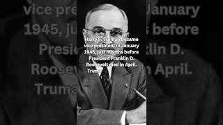 Harry S Truman became vice president [upl. by Macfarlane691]