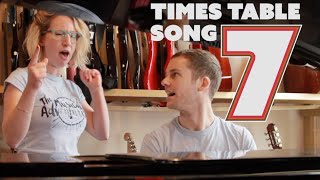 7 Times Table Song  Katy Perry Firework COVER  7 Times Table Trick [upl. by Augustin]