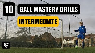 10 BALL MASTERY EXERCISES  U10  U11  U12  U13  U14  FOOTBALL  SOCCER  TRAINING  EXERCISE [upl. by Naitsihc54]