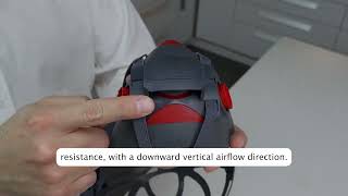 AIR S900 half face respirator features [upl. by Nitfa861]