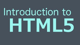 Introduction To HTML5  HTML Programming Tutorial [upl. by Laius]