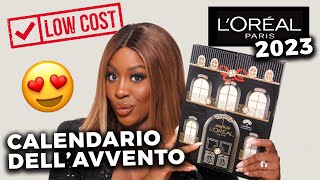 CALENDARIO DELLAVVENTO LOREAL PARIS 2023 🎁 LOW COST [upl. by Inalej]