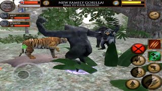 Gorilla VS Tiger Leopard Elephant Panda Ultimate Jungle Simulator [upl. by Selie171]