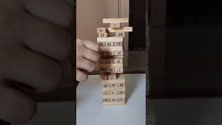 Playing zenga game [upl. by Bergman537]