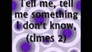 Selena GomezTell me something I dont know with lyrics [upl. by Dita]