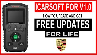 How To Update iCarsoft POR V10 for FREE amp Get FREE LIFETIME UPDATES [upl. by Ryann]