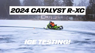 Test and Tune Catalyst Ice Racing Setup [upl. by Suoivatco610]