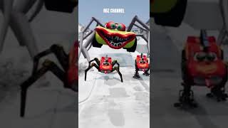 Epic Escape From The Lightning McQueen Alien Spider  Coffin Dance Song Cover 3642 shorts [upl. by Hersch]