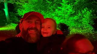 Stunning Christmas Light Show at Dunham Massey [upl. by Loydie]