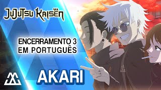 JUJUTSU KAISEN Encerramento 3 Completo em Português  Akari PTBR [upl. by Madelene]