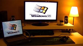 Installing Windows 98 in QEMU [upl. by Penthea]