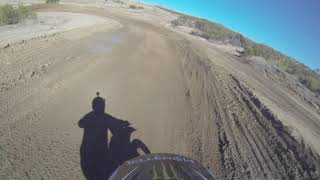 Cahuilla Creek MX Vet Track GoPro  Chasing down Alan [upl. by Vassily]