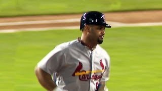 Pujols hits a trio of homers in World Series [upl. by Nauqram]