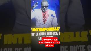 LOI DE KOFFI OLOMIDE DICTE SA LOI SUR SPOTIFY koffi koffiolomide [upl. by Meeker221]