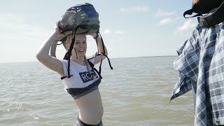 wadlopen naar Ameland [upl. by Hsilgne]