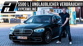 ÜBER 1000km mit EINER Tankfüllung im Mercedes S500 L  HYPERMILING [upl. by Lleira]