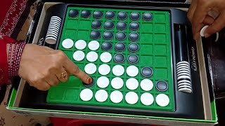 Othello Board Game Strategy Gameplay for 2 Players  Fun Village Games GAME6 [upl. by Qulllon]