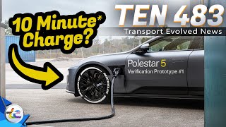 TEN Transport Evolved News Episode 483 Tesla Charging Team Fired Polestars 10minute Recharge [upl. by Redep]