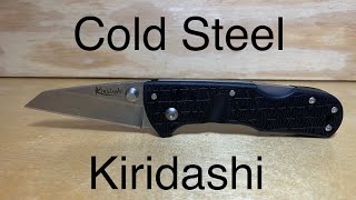 15 Cold Steel Kiridashi Review [upl. by Kilby]