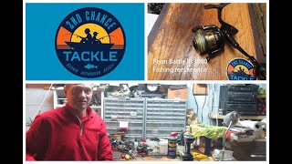 Penn Battle III 3000 spin fishing reel how to take apart and service [upl. by Anirav]