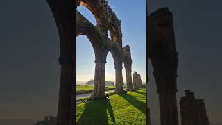 Halloween at whitby Abbey in the daytime 👻 [upl. by Joette]