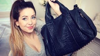 Whats In My Bag  Zoella [upl. by Eadahs]