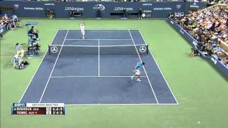 Andy Roddick Vs Bernard Tomic  US Open 2012 R2 HD [upl. by Airamesor]