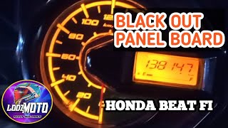 Honda beat fi Black out Panel Board [upl. by Okir]