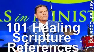 101 HEALING SCRIPTURE VERSE References  Kenneth Copeland reads Keith Moores quotGODs Will To Healquot [upl. by Marcel232]