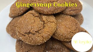 Gingersnap Cookies [upl. by Nonnahsed]