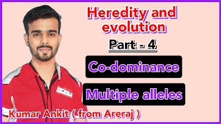 Codominance। Multiple alleles। Heredity and evolution acharyaplus [upl. by Bergman960]