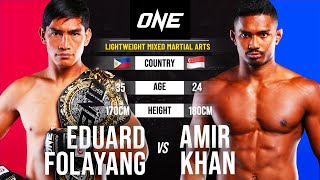 Eduard Folayang vs Amir Khan  Full Fight From The Archives [upl. by Foah646]