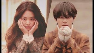 BTS V AND JENNIE NEW HINDI MIX SONG FMV blackpink idols kpop jennie bts taehyung [upl. by Eupheemia]