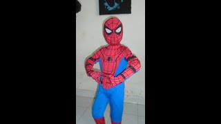 disfraz Spiderman para niño  patrones DIY [upl. by Eduardo]