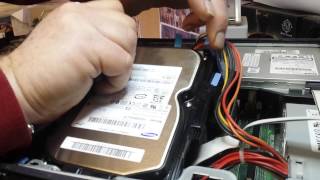 Dell Optiplex GX520 power supply removal [upl. by Selfridge681]