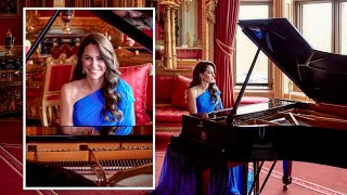 Kate Middletons Surprise Piano Performance at Eurovision RoyalCentral [upl. by Kaylee186]