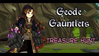 Geode Gauntlets  Scavenger amp Treasure Hunt AQW 01 [upl. by Leaffar892]