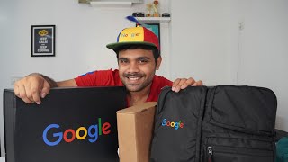 Google Joining Kit  Noogler Goodies [upl. by Amasa478]