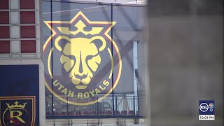 Utah Royals home opener draws fan base to America First Field for first time in four years [upl. by Oicanata]