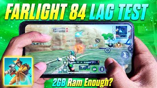 Farlight 84 Gameplay Lag Test In 2GB Ram [upl. by Nabru]