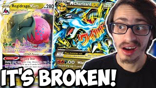 Regidrago VSTAR Is Absolutely BROKEN In Expanded The NEW Mew3 Silver Tempest PTCGO [upl. by Millham]