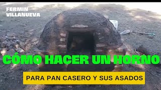 COMO HACER un horno para pan casero [upl. by Lirbaj34]