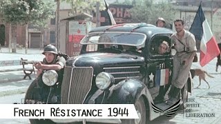 French Résistance in 1944 in color and HD [upl. by Roana]