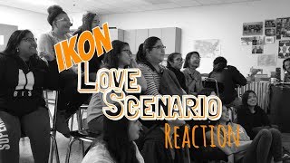 High Schoolers React to IKON  Love Scenario MV [upl. by Lach356]