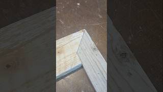 Reliable Corner Joints for Boards of Different Sizes howto woodworking tutorial tips shorts [upl. by Ehcropal]