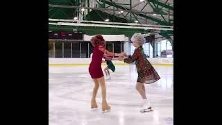 The Golden Girls on Ice ✨ The Sky Rink All Stars Junior Team performs on World Ice Skating Day [upl. by Muslim286]