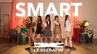 KPOP DANCE COVER  LE SSERAFIM 르세라핌 • ‘SMART’ DANCE COVER  NOIR  BRISBANE AUSTRALIA [upl. by Yeslrahc]